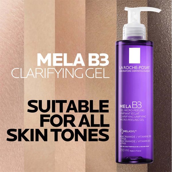 La Roche-Posay Mela B3 Micro Peeling Anti Spots Purifying Gel With Niacinamide 200ml - Image 5