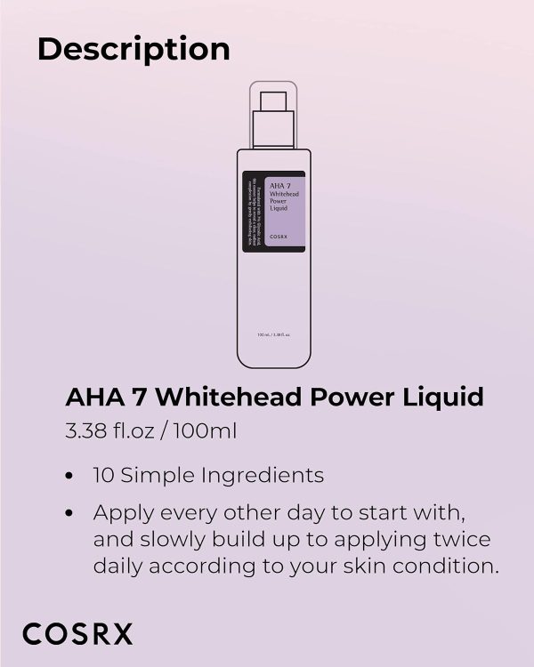 CosRx, AHA 7 Whitehead Power Liquid, 3.38 fl oz (100 ml) - Image 4