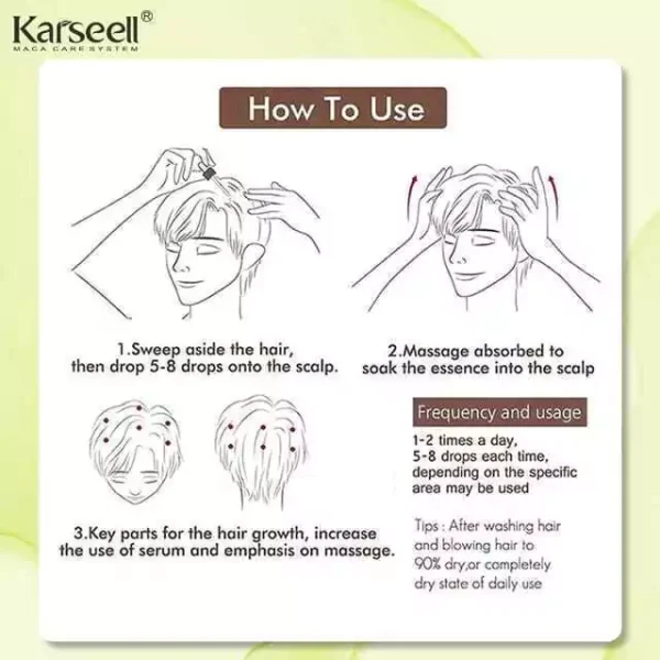 Moroccan Argan Oil to Heal Hair, Hair Care for Dry Damaged Hair 50ml - Image 8