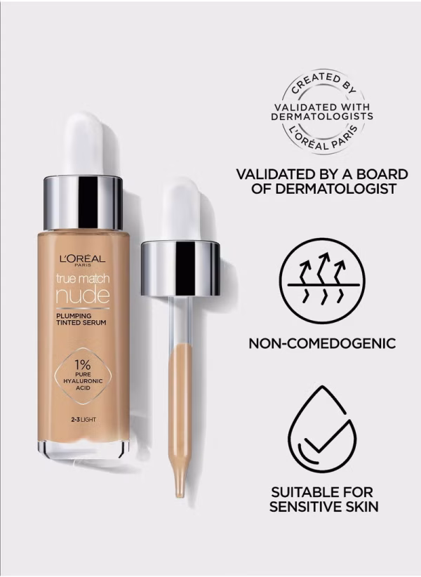 L’Oréal Paris True Match Tinted Serum Foundation 30ML 2-3 Light - Image 12
